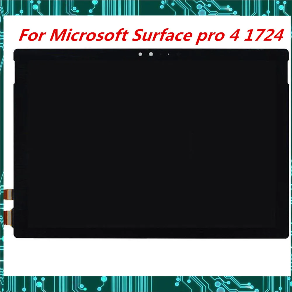 Для microsoft Surface pro 4 1724 ЖК-дисплей светодиодный сенсорный экран дигитайзер сборка pro4 LTN123YL01-001 005 тестирование