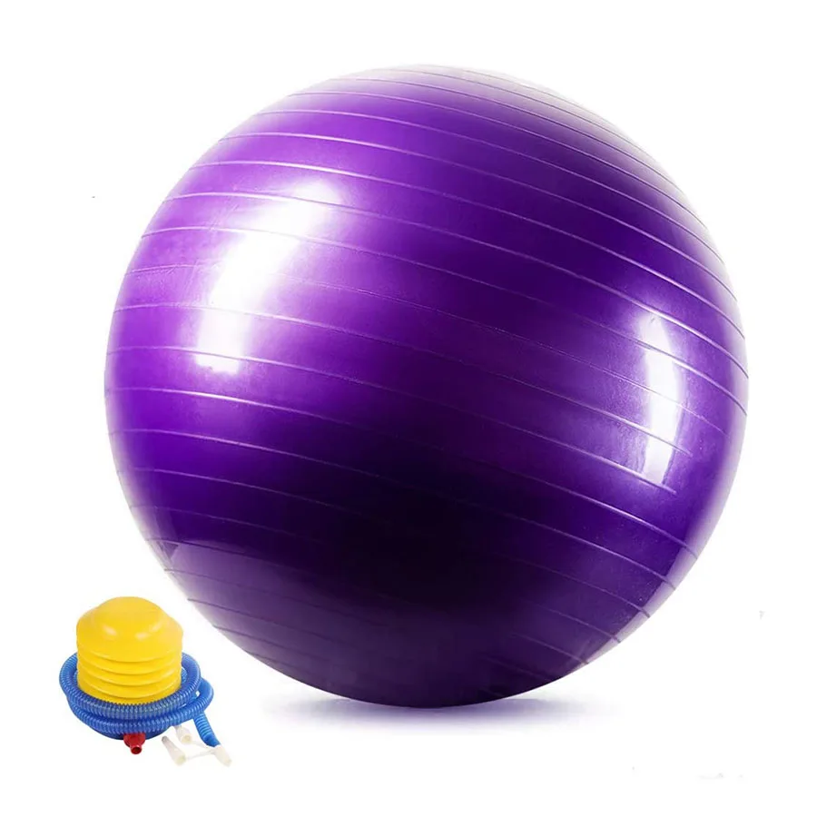 

Pregnancy Ball Yoga Exercise Birth Ball Chair for Core Strength Training Fitness Extra Thick Labor Ball with Quick Pump