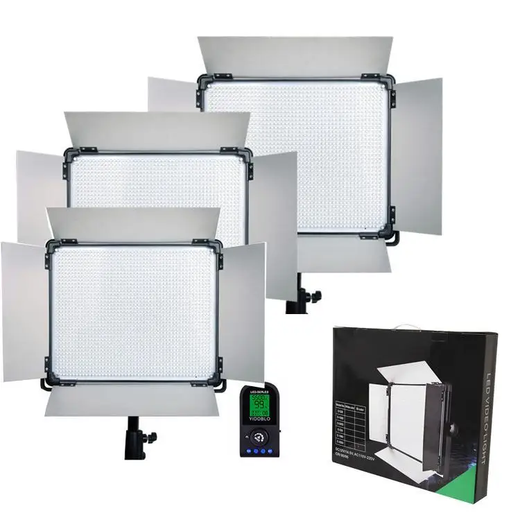

1pcs Led video light lcd screen RC Lamp E-2000II 1724 LED Continue Lighting Studio Photography led Multi-color Lighting