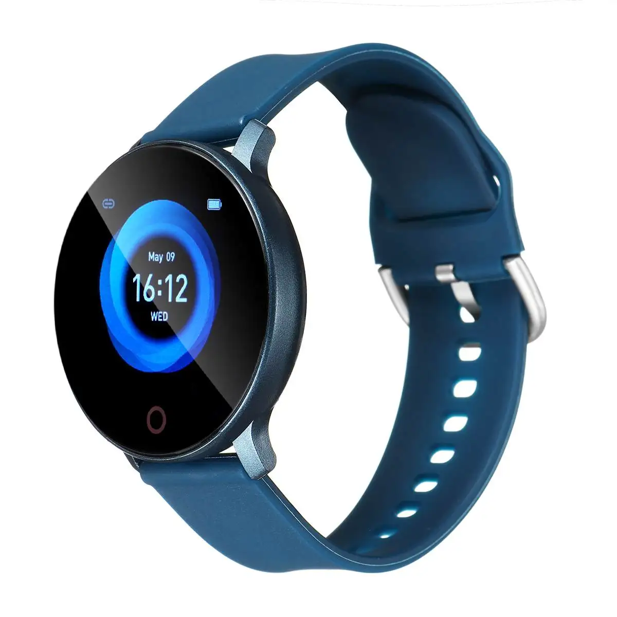 Indigo X9 Смарт часы bluetooth 1,3 дюймов цветной ips HD сенсорный экран браслет монитор сердечного ритма кровяного давления спортивные водонепроницаемые часы - Цвет: Indigo