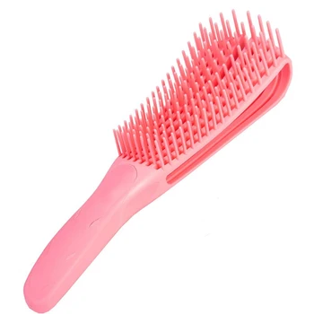 

Detangling Brush, Black Hair Detangler, Long Thick Hair, with Enhanced Brace Attachment for Wet/Dry/Long Thick Curly Hair