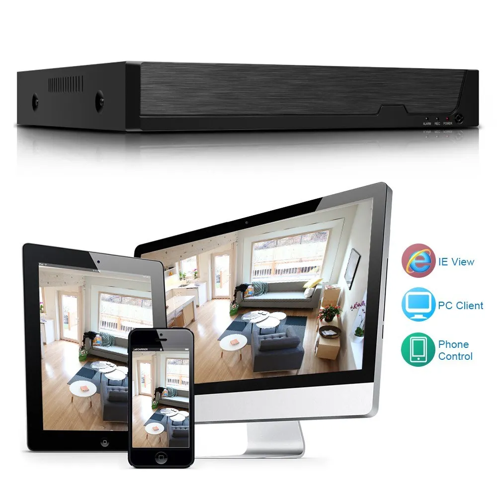 Цифровой видеорегистратор DVR P2P удаленный мониторинг телефона для домашнего