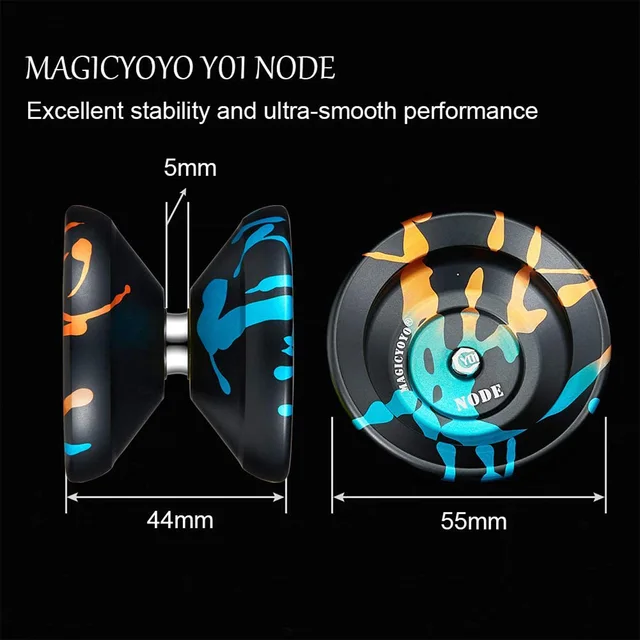 MAGICYOYO Y01/Y03/T7/D3 Professional Yoyo Alloy Unresponsive Yoyo  stainless KK bearing Yoyo Children Boys Toys classic toy 2