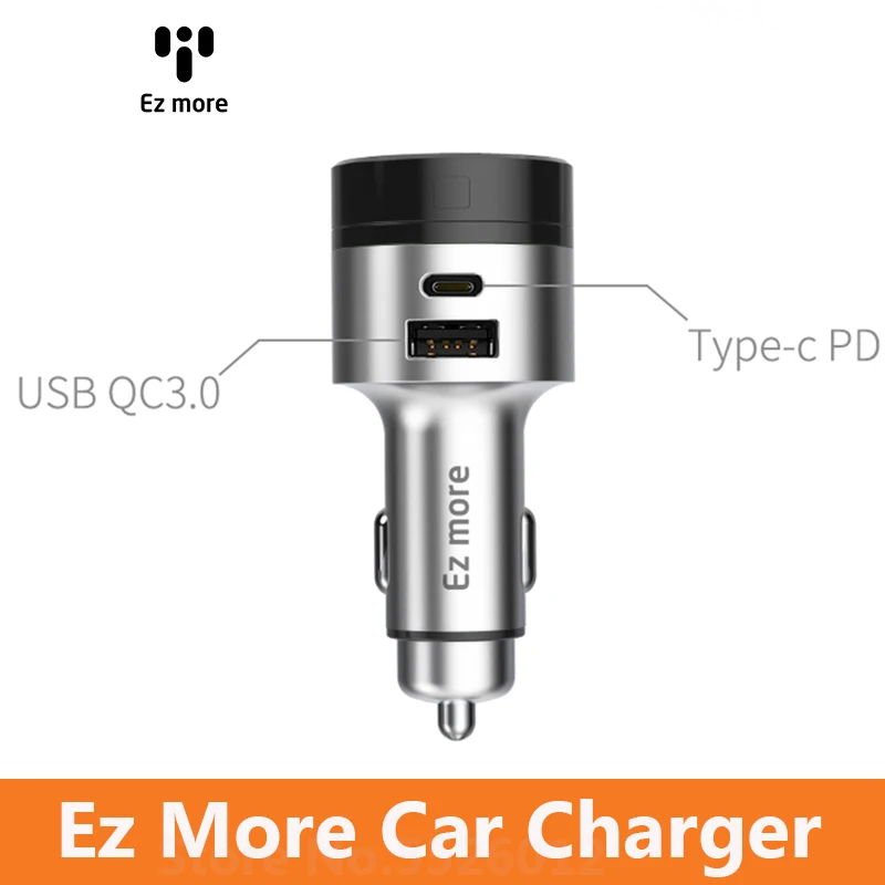 Ez More автомобильное зарядное устройство беспроводное умное Bluetooth быстрая зарядка