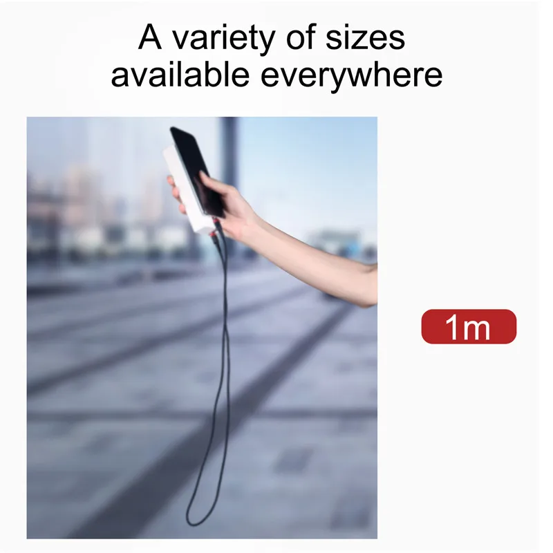 USLION Micro USB Cable 3A Fast Charging USB Data Cable Cord for Samsung Xiaomi Redmi Note 4 5 Android Microusb Fast Charge 3M 2M