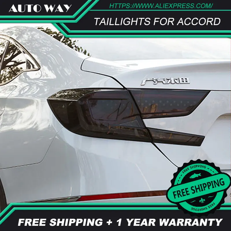 Автомобильный Стильный чехол для Honda Accord задние фонари задний фонарь светодиодный фонарь для Honda Accord задний фонарь динамический сигнал поворота