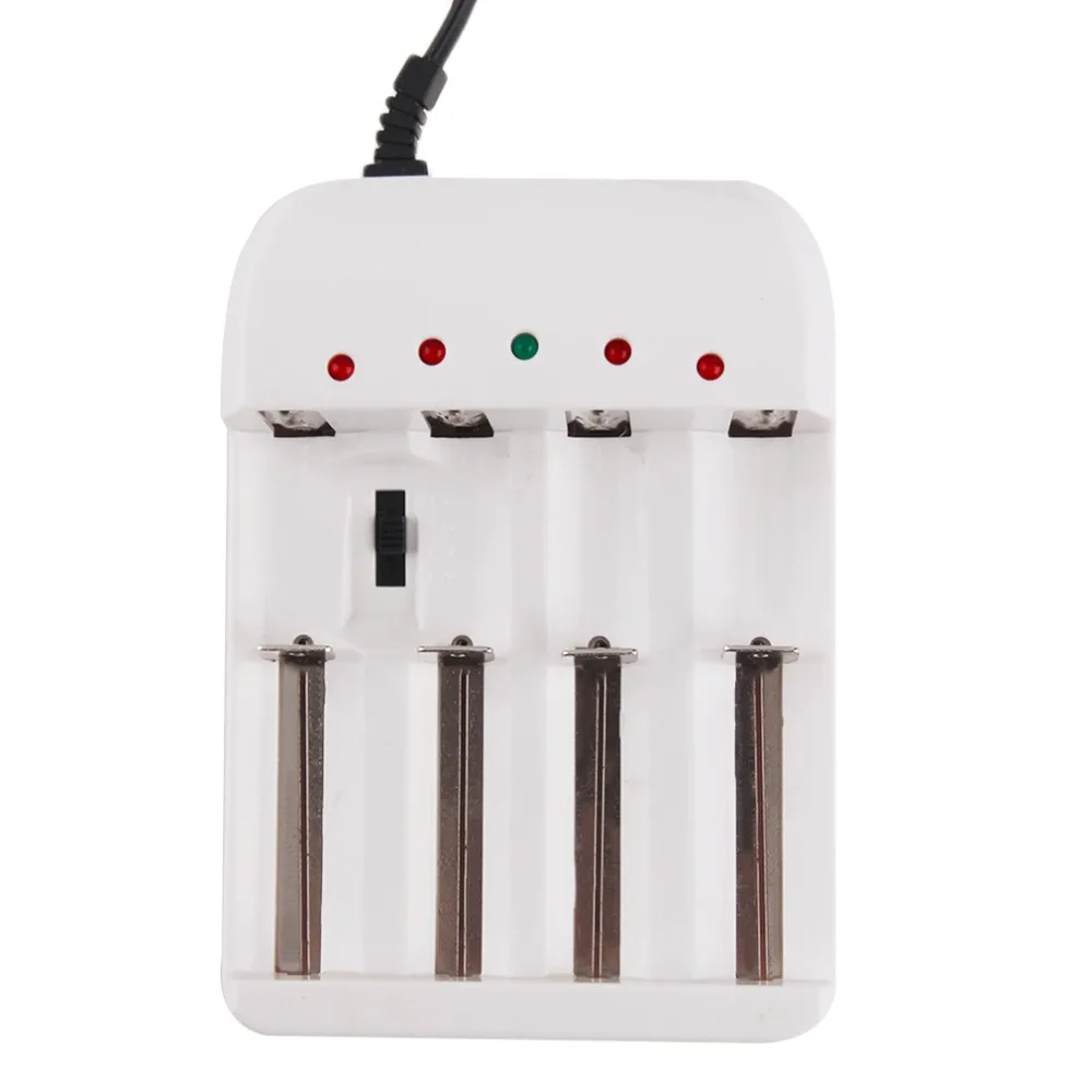 Бренд Новое поступление Универсальный 4-слот ЕС/США Plug Ni-MH/Ni Zn/литий-железо-Батарея Зарядное устройство Лидер продаж