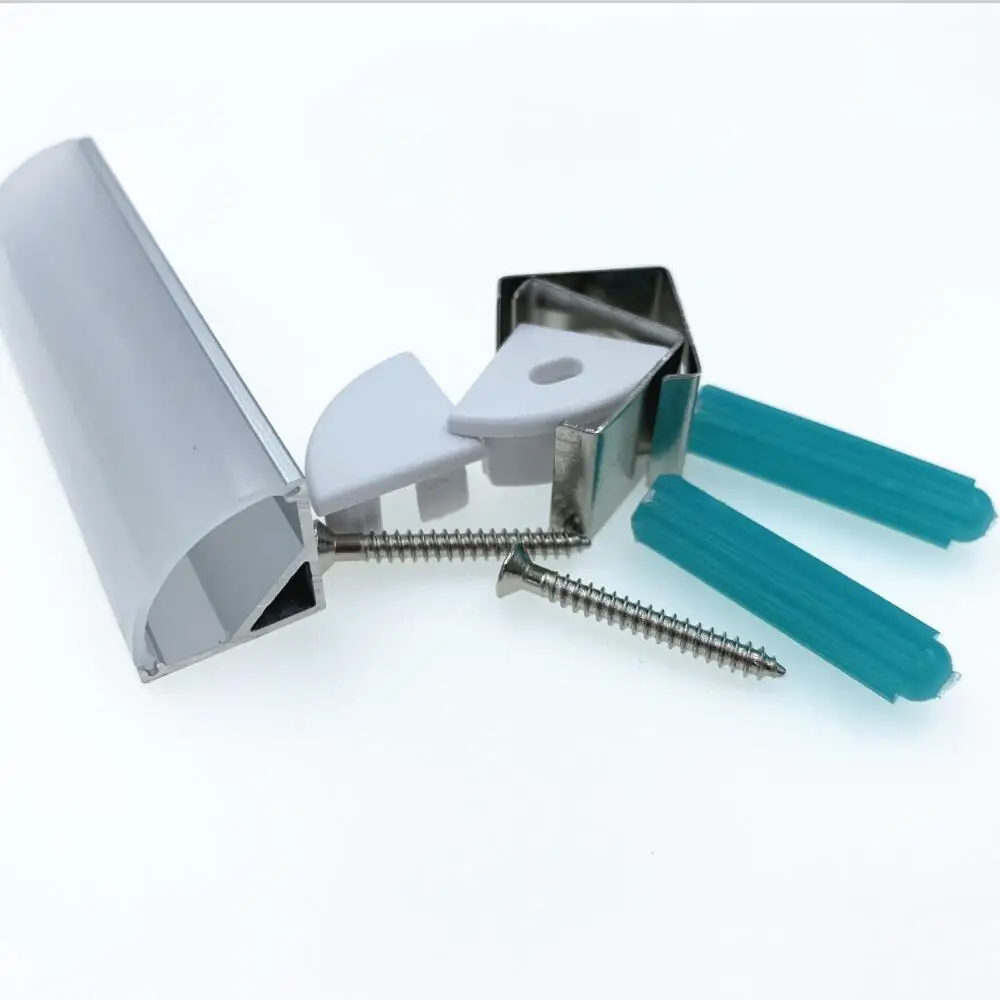 Светодиодная лента угловой профиль алюминиевый длина 0 5 м № LA LP12A для ширины 10