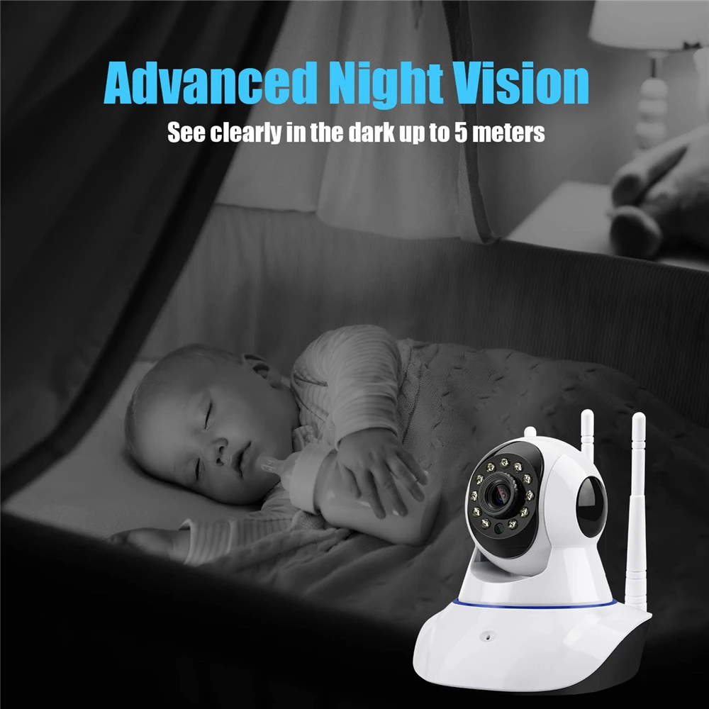  HD 1080P WiFi IP Camera Indoor Home Security cctv Camera ONVIF P2P I R Cut Security Camera Baby Mon - 4.00032E+12