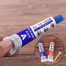 2X Ultrastrong AB Epoxy Resin Strong Adhesive Glue With Stick Plastic Wood Tools Atrong Hotfix Voor Glas Sieraden multi
