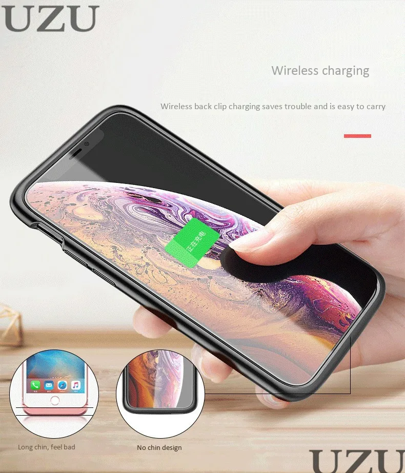 4800 мАч чехол для зарядного устройства для iphone 11 Pro Ультра тонкий внешний портативный беспроводной зарядный чехол для iphone 11 Pro роскошный
