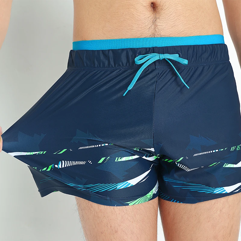 GOLDEN CAMEL Men Swimwear Anti-Embarrassment Men's Boxer Swimsuit Man Beach Loose Men's Summer Shorts Swimming Trunks for Men