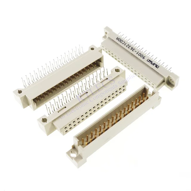 1 5 50 Pcs Backplane Connector DIN 41612 2 3 Rows 20 30 32 48 64 96  Positions Receptacle Female Sockets Male Header Pitch 2.54mm - AliExpress