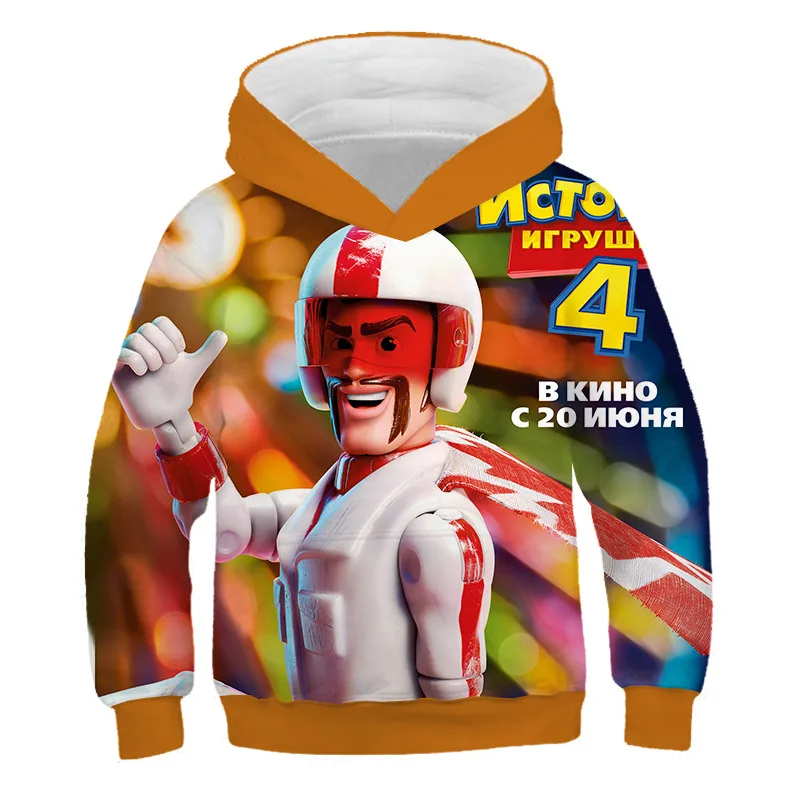 «История игрушек», «4 Объёмный рисунок(3D-принт) мультперсонажем, унисекс, для мальчиков и девочек, зимняя детская куртка с капюшоном Толстовка Новинка: детская модная толстовка с капюшоном; детская одежда с персонажами из мультфильмов; толстовка