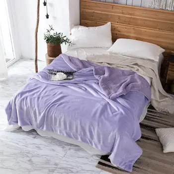 

Bonenjoy Blanket For Beds Winter Super Soft Plaid On The Bed Fluffy Solid Color Thick Blanket For Living Room Weighted Blankets