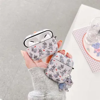 

For Airpods pro 2 1 Cartoon Rabbit Silicone Case Earphones For Airpods Bluetooth Wireless Earphone Protective Skin Cover Box