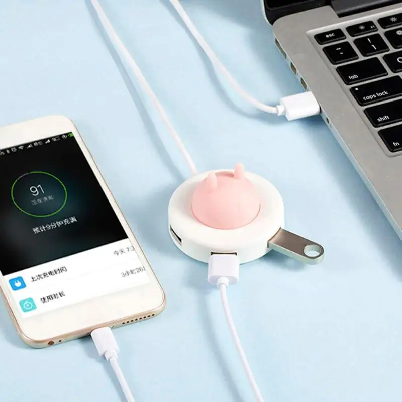 USB разветвитель type C концентратор 2,0 мульти хаб расширитель 4 порта концентратор для ПК ноутбук