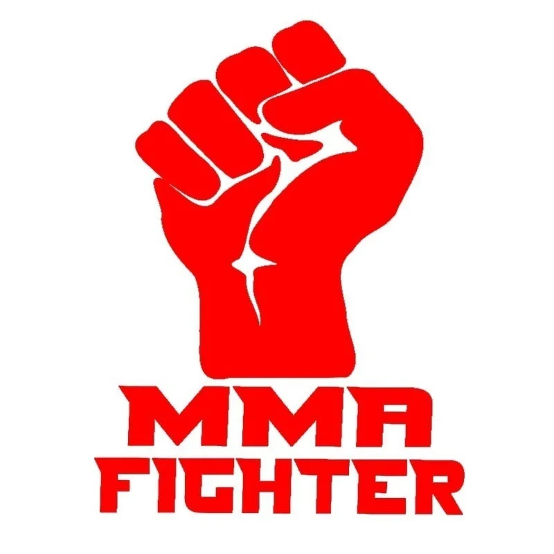 Крутая Ufc Международный боксерский Кубок сильный Fighter Fist графическая наклейка на компьютер для оконного бампера Suv виниловая наклейка на дверь