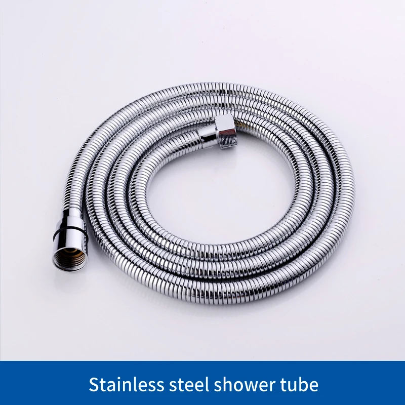 Shower Hose Only Ручная душевая головка с регулируемым ABS слайдером система душа спрей хромированный ручной душ - Цвет: Shower Hose Only