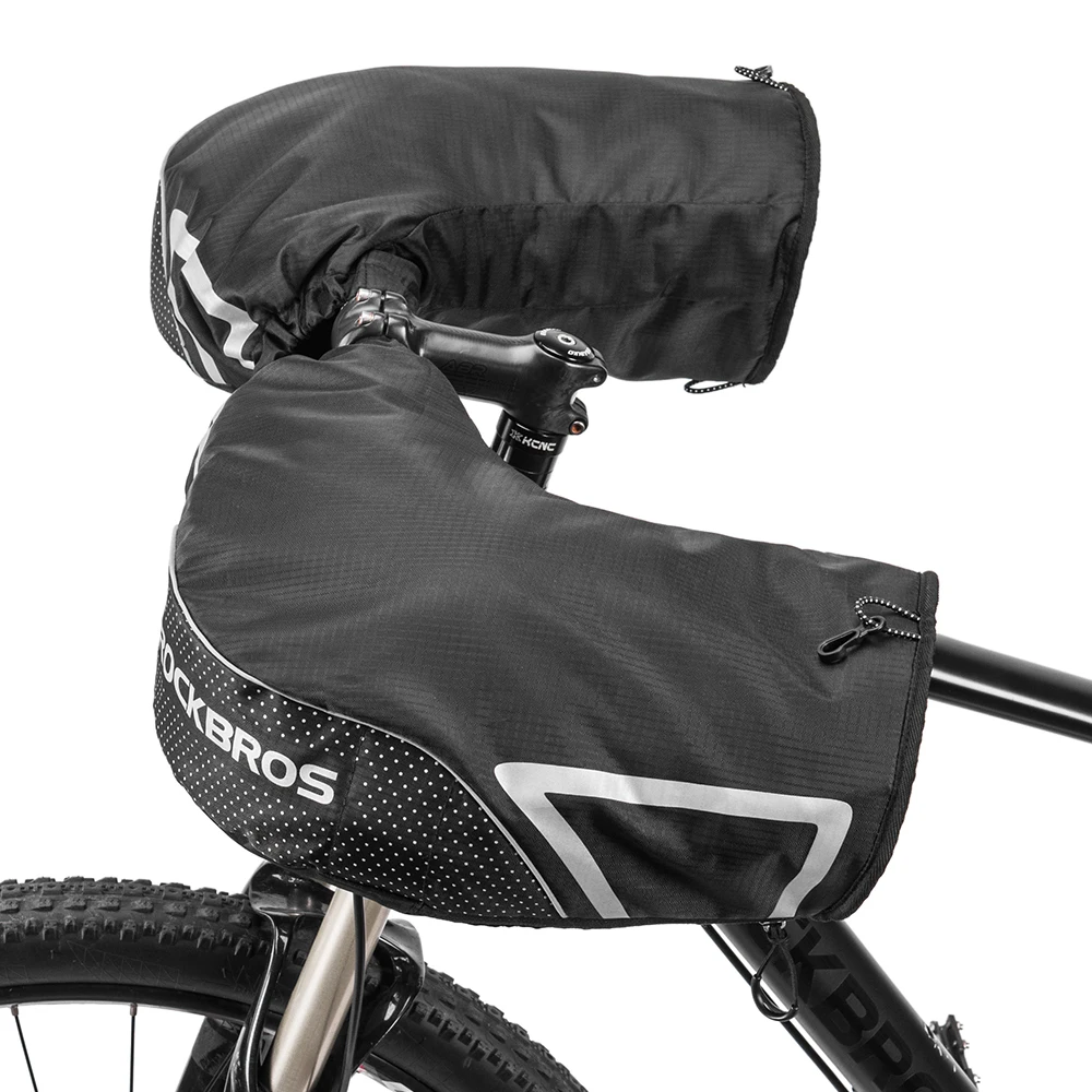 Велосипедный руль митенки зимняя теплая велосипедная Крышка для руля MTB