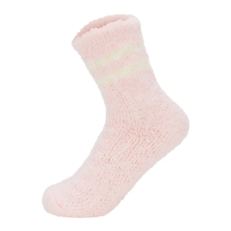 Зимние женские утепленные теплые шерстяные кашемировые зимние носки, бесшовные махровые сапоги, домашние носки для мужчин