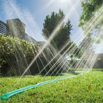 

PVC Hose Lawn Sprinkler Pipe with 3/4 Connector 12 Lawn Lawn Hose Meters Watering B9X8