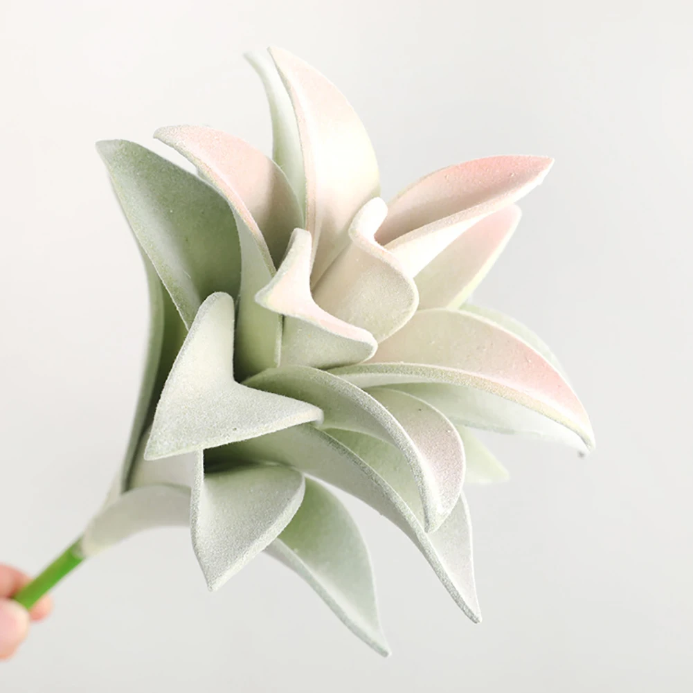 Mini Artificial Succulent Plant Bonsai Fake Pineapple Leaf Balcony Home Office Desktop Decor