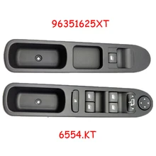 6554.kt 96351625xt interruptor de controle da janela de energia elétrica botão para peugeot 307 break 2000-2014 307sw 2002-2014 307cc 2003-2014