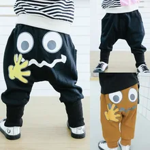 Хлопковые Штаны для малышей плотные штаны для мальчиков г. Осенне-зимняя модная новая детская одежда детские повседневные штаны