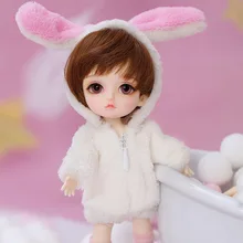 1/8 lati pero bjd yosd sd resina corpo fullset modelo bebê meninas meninos(China)