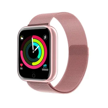 

Smart Watch Women Men 1.54inch Multi-dial Call Reminder Blood Pressure Monitor Fitness Bracelet For Apple IOS Android Smartwatch