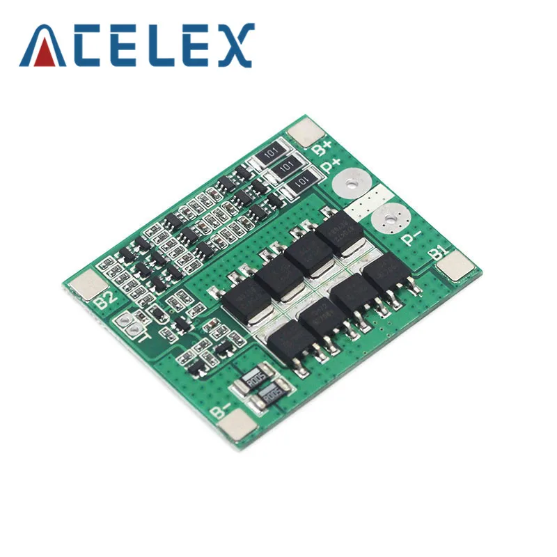 3S 25A Li Ion 18650 BMS PCM плата для защиты батареи с балансом литий ионного Lipo батарейного