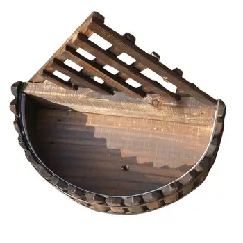 

1PC Flower Pot Macetas Plant Pot Planter Groot Carbonization Hanging Plants Pot Wall Hanging Flower Pot For Home Store Hotel