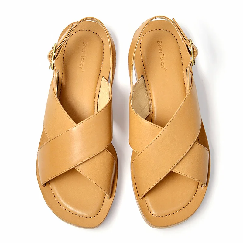 

Summer Super Simple Comfortable Sandals Heightened Wedges Sandal