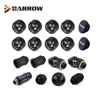 Barrow Hand Compression Hard Tube Fitting / Rigid Tubing Water Cooling Metal Connector G1/4 Fitting PETG Acrylic ► Photo 2/4