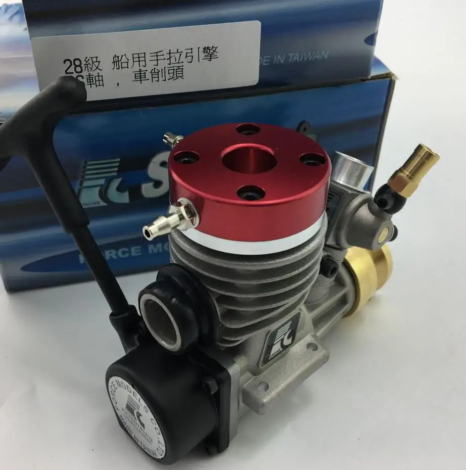 RC Nitro Лодка двигатель с водяным охлаждением 5.0cc мотор морской замены двигателя GO 28