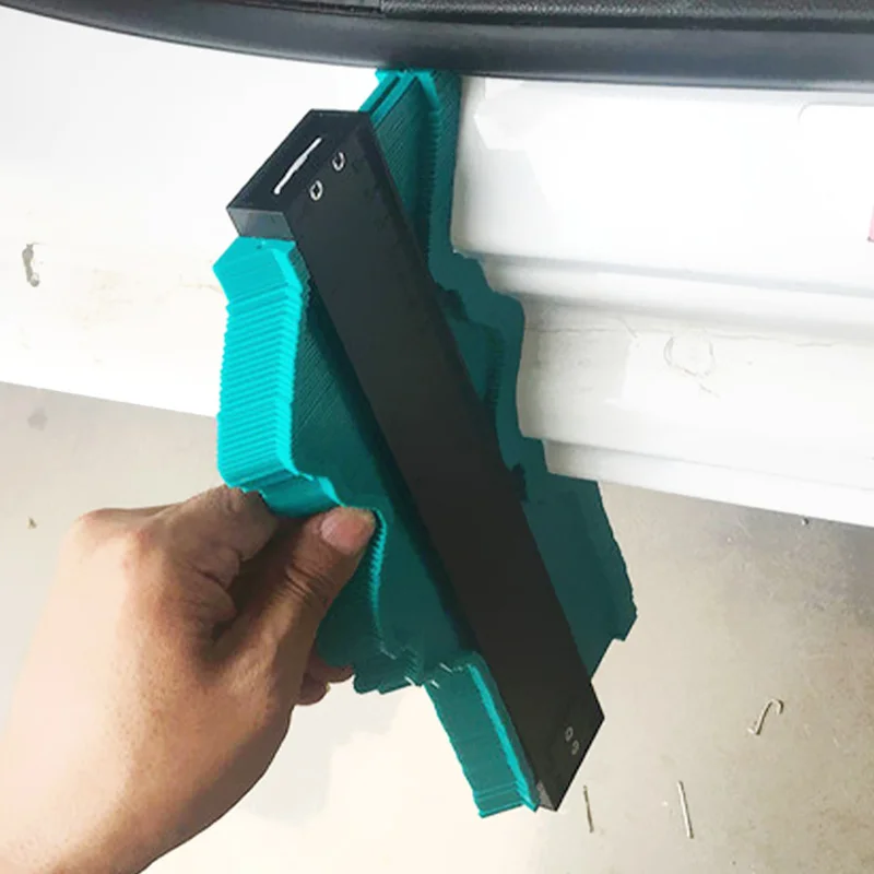 Car Dent Measurement Tool Car Body Repair Scale Ruler Panel Beating Frame Profile Gauge Arc Measuring Instrument Contour Meter