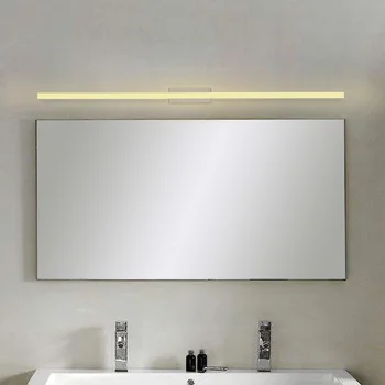 

40cm 7W 32 LED Mirror Front Lamp Morden Bathroom Toilet Vanity Wall Makeup Light Wall Lamp Stainless Steel 560lm 85-265V