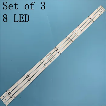 

LED Backlight Strip 8 lamp 6916L-2744A 6916L-2743A 6916L-2867B 2867A 2867G for LG 43" V17 43LJ614V 43LV340C 43UJ670V LC430DQE