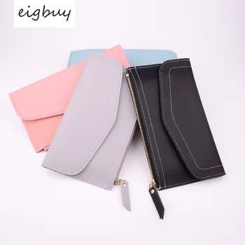 

2020Brand Ladies Wallet Long Wallet Women Double Zipper PU Leather Wallet Ladies Clutch Bag Female Card Bag Mobile Phone Bag