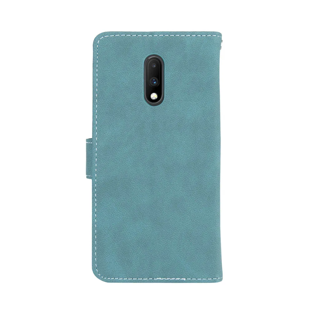 Perfect 100pcs/lot Vintage Scrub 3 card flip wallet leather cover case for One plus 5 5T 6 7 7 Pro Oneplus 5 5 T 6 7 7 Pro shell 51