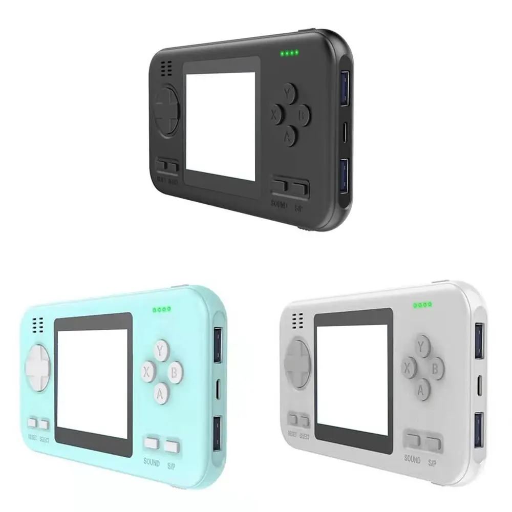 

Game Console with Built-in 416 Retro Games Charging Two-in-one Handheld Mobile Power Supply External Battery