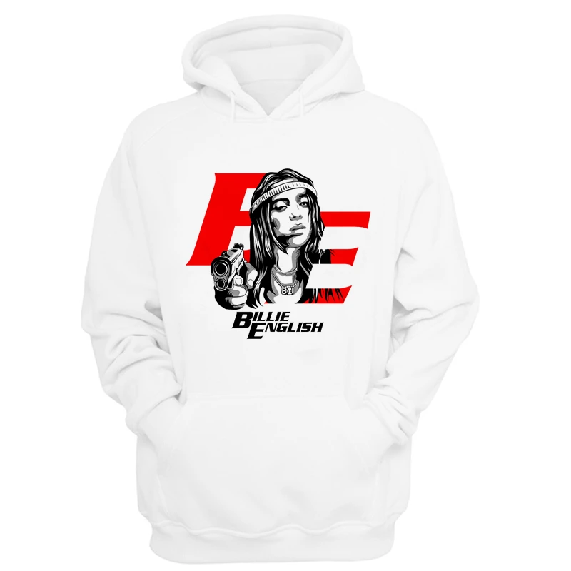 4013 Мужская одежда Billie Eilish Толстовка Женский свитшот Харадзюку корейская модная одежда 90s хип хоп Японская уличная винтажная - Цвет: 4013