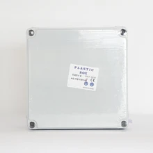 Коробки для электроники Электрический распределительный ящик пластиковый водонепроницаемый короб для электронного проекта автономный монтаж 175*175*100 мм