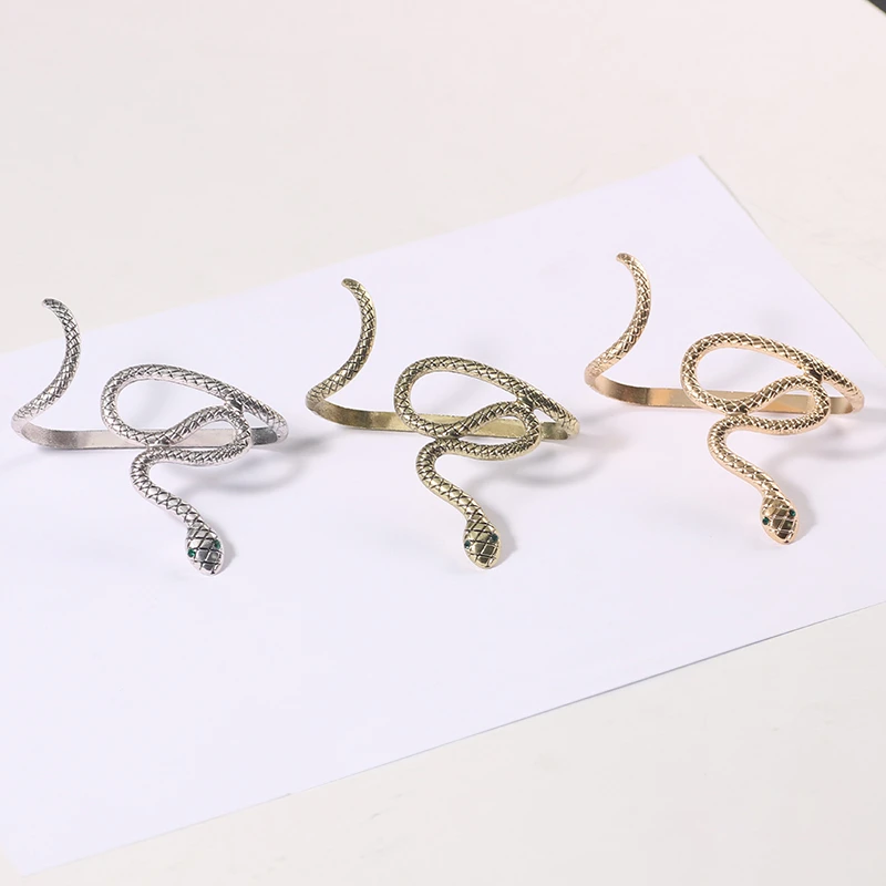Punk Animal Snake Bracelet Hip Hop Crystal Bracelets Women Bohemian Bangles Gifts Men Jewelry Bangle Fashion Party Gift bracelet jewelry,leather bracelets,shell charm bracelets