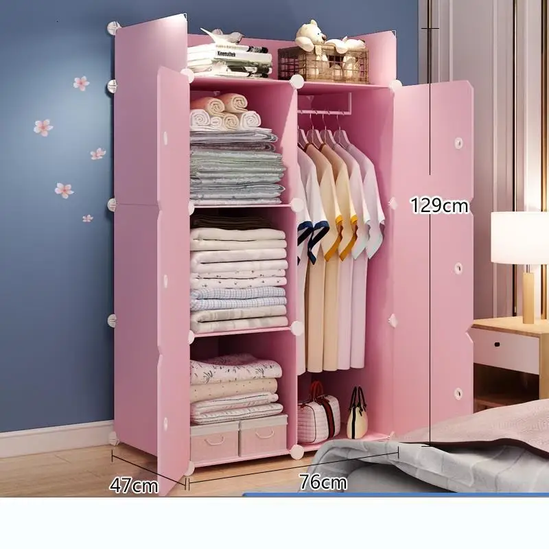 MODEL M Mobilya Armario Tela Moveis Meuble De Rangement Ropero Armoire Chambre Garderobe Cabinet Guarda Roupa Mueble Closet Wardrobe - Цвет: MODEL M