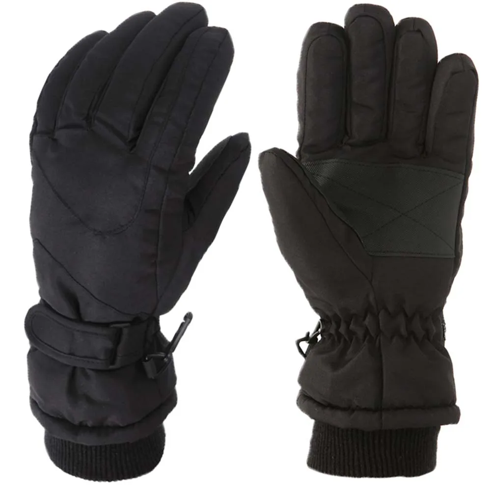 Kids Snowboarding Ski Gloves Winter Windproof Warm Full Finger Children Cotton Mittens Breathable for outdoor skiing cycling