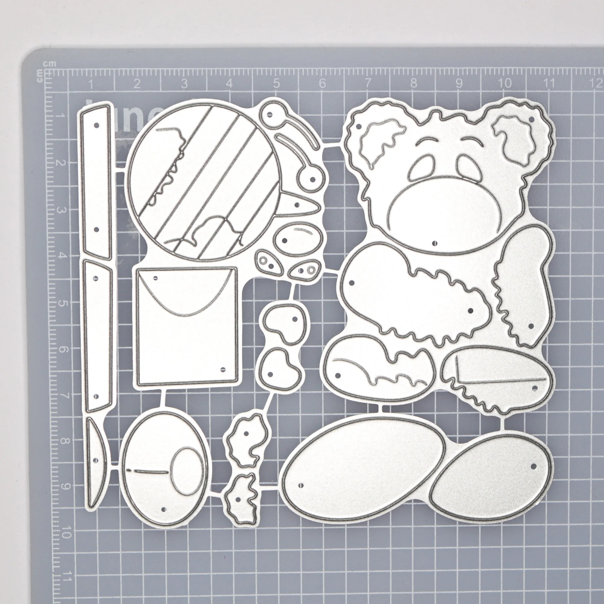 Прекрасный пчелиный медведь LoveNec металлические режущие штампы животные куклы трафарет для DIY Скрапбукинг карты декоративное тиснение