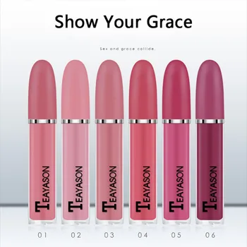 

2020 New Matte Lipstick Makeup Moisturizer Smooth Lip Stick Waterproof liquid lipstick matte Make up Velvet lip gloss Cosmetic
