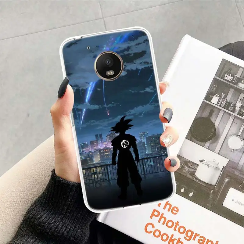 TR009-6 Аниме «Жемчуг дракона» комиксов чехол для Motorola Moto G7 G6 G5S G5 E4 плюс G4 E5 играть X4 Мощность TPU с рисунком индивидуальная крышка телефона - Цвет: TR009-6